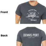 Summer Days Jeep Front Heather Gray T-Shirt - Adult